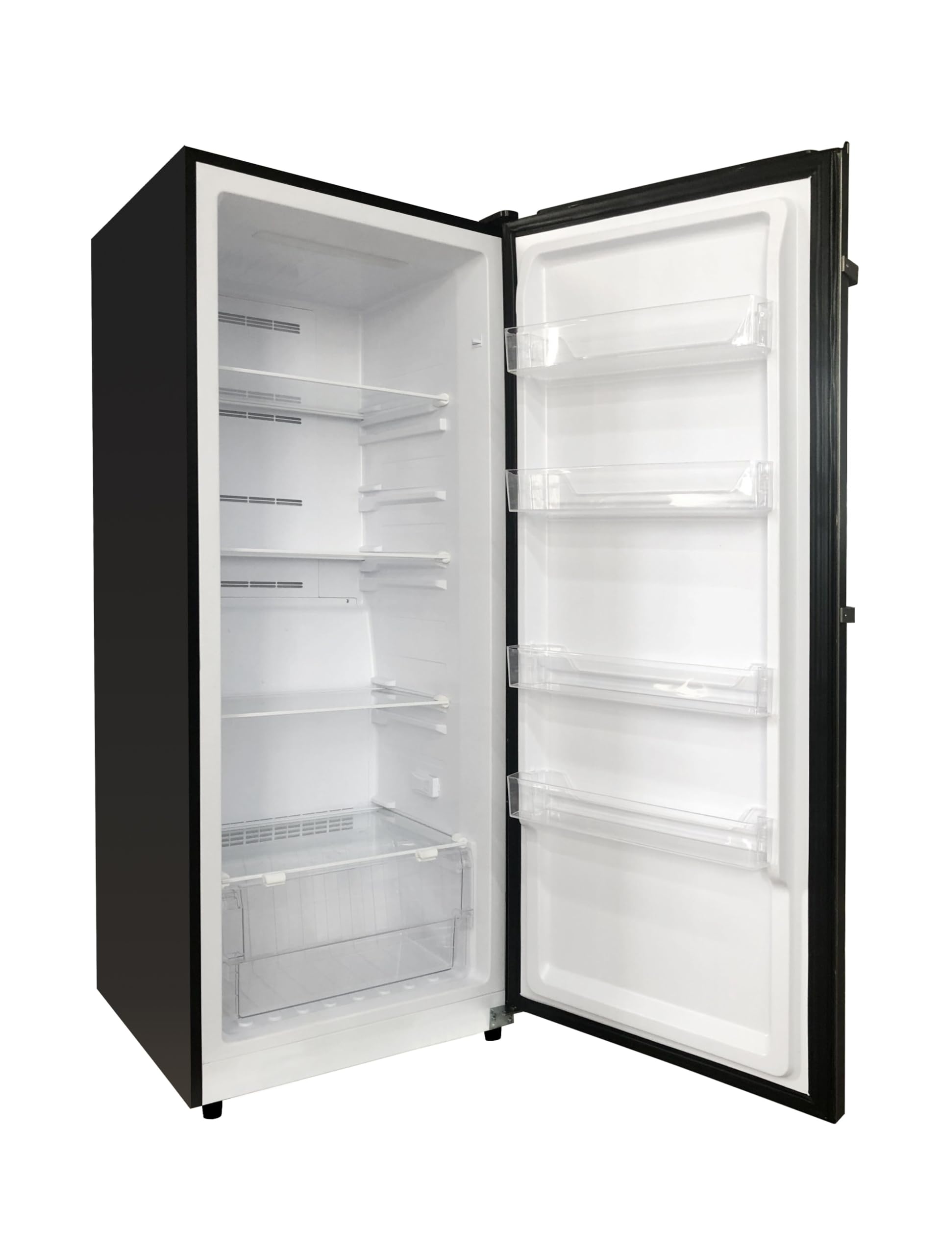 Premium Levella Pfv1406xs 14 Cu. Ft. Frost Free Upright Freezer In Silver on Fridge.com - View 3