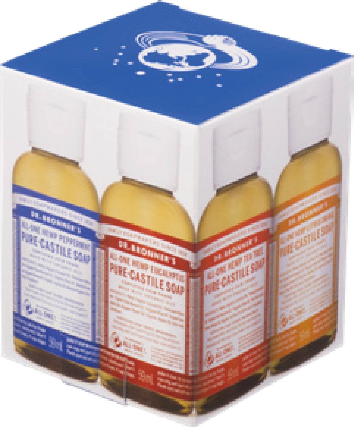 Dr. Bronners Organic Unscented Baby Castile 18-in-1, 3.4 FZ