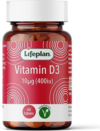 Lifeplan Vitamina D 400 Iu 60 Tabletas