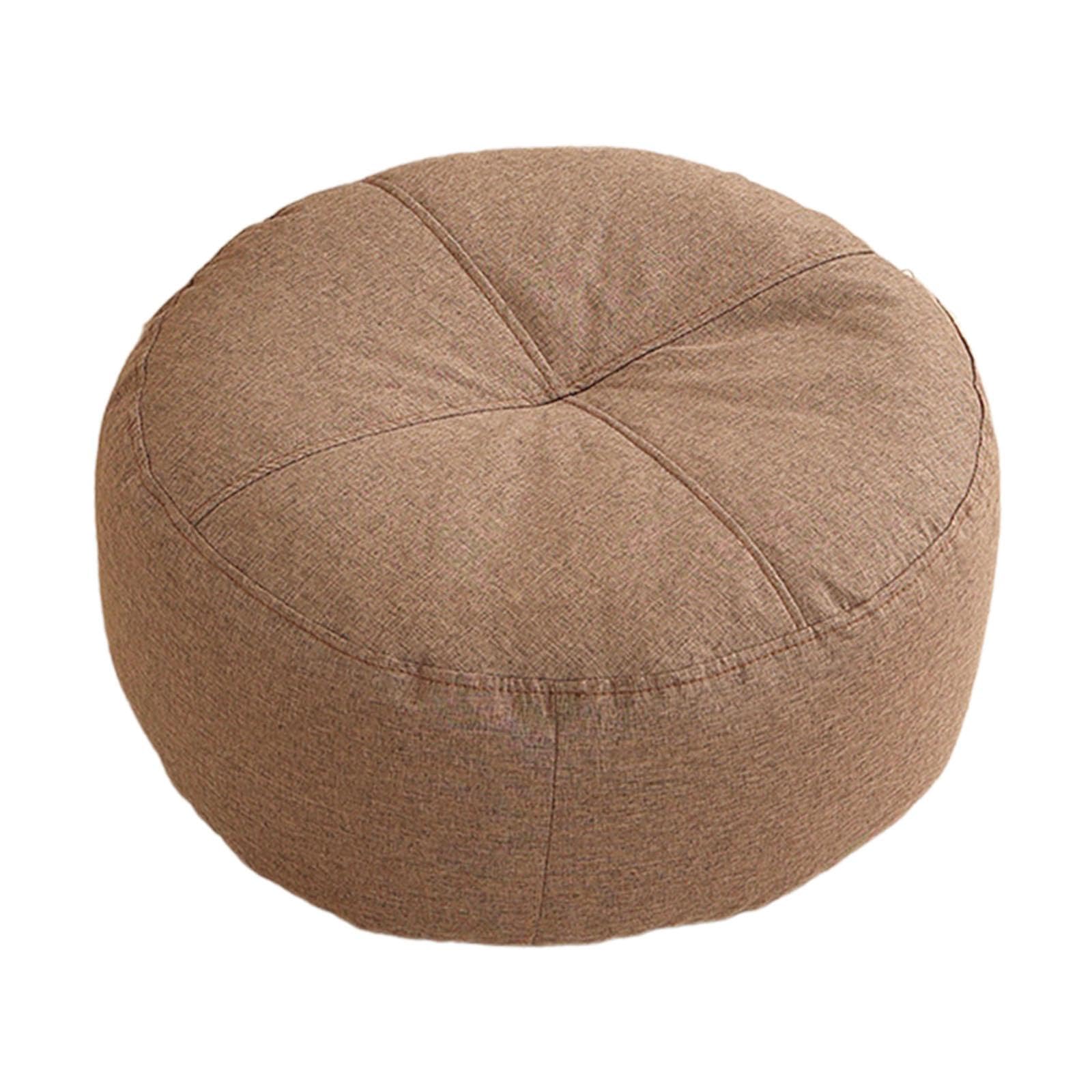 Round Floor Pillow Meditation Floor Pillow for Adults Kids Chair Studio Brown|Home & Garden|Home Dacor> Pillows-image-23