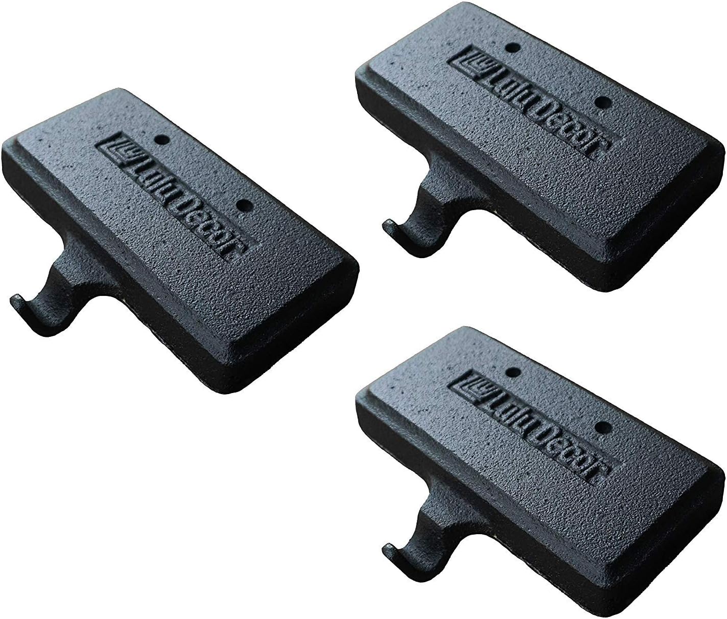 Lulu Decor, Christmas Stocking Holders, Set of 3 Bases