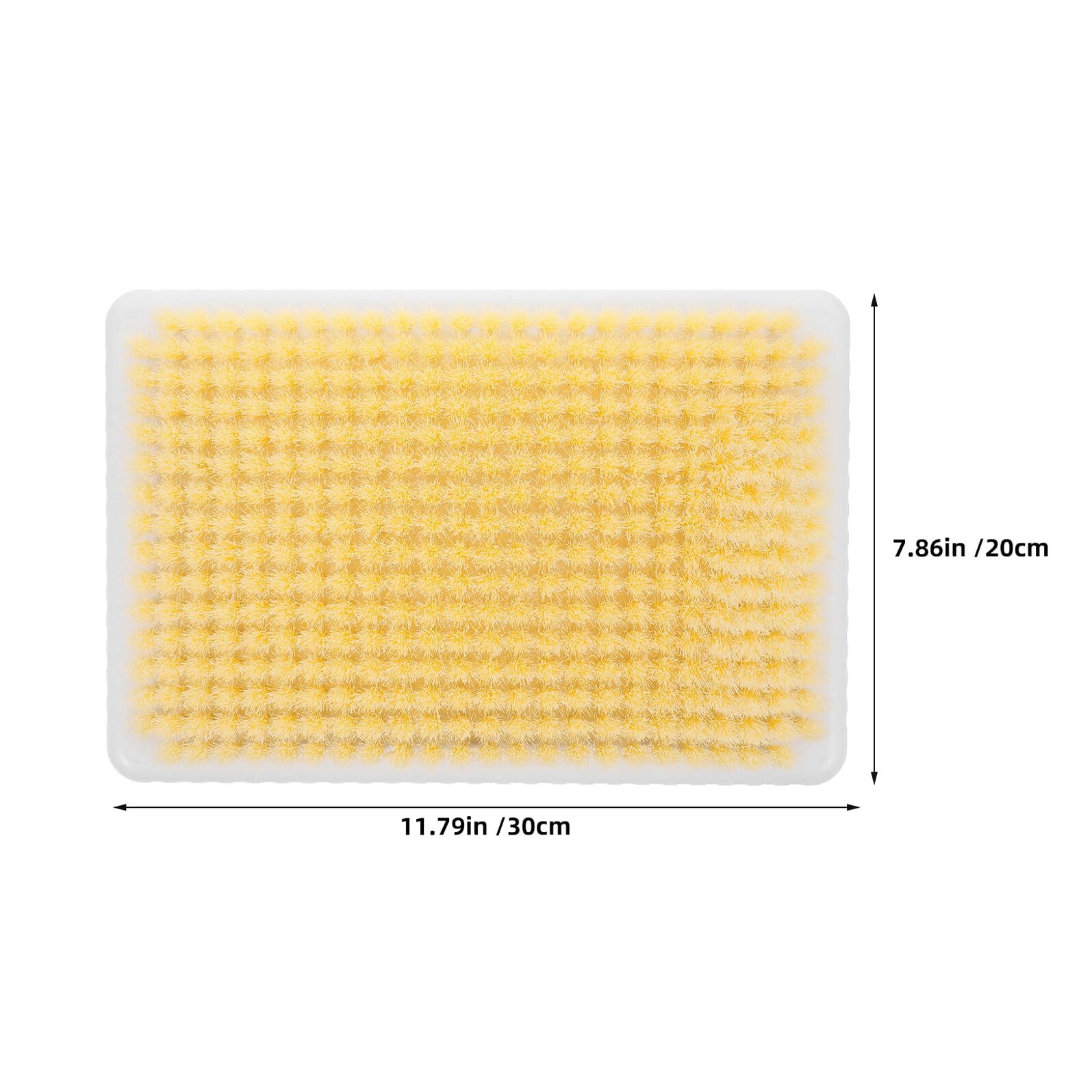 Mobestech 2stücke Massagebürste Für Duschwand Peeling-pad Mit Massagefunktion Rückenbürste Zum Peelen Dusche Weiche Borsten Für Entspannende Spa-momente Zu Hause Praktischer Wand-duschbürste