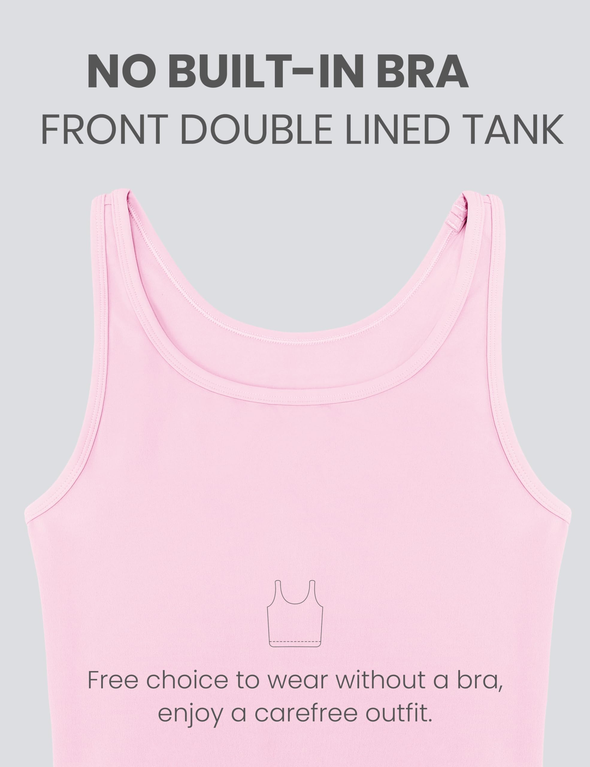 CRZ YOGA Butterluxe Mujer Doble Forro Camisetas Sin Mangas Espalda Cruzada Ejercicio Corto Chaleco