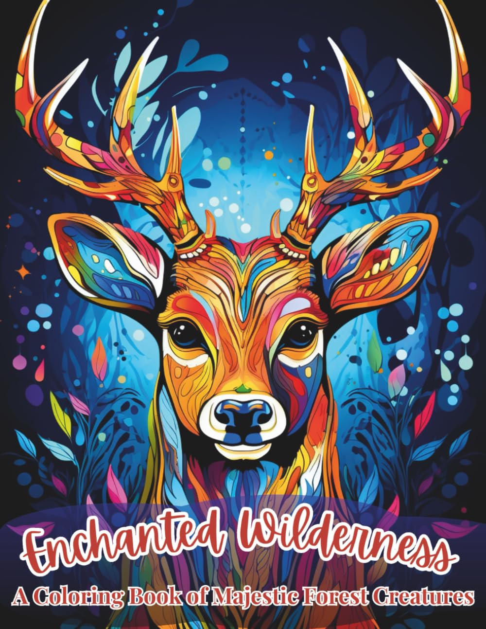 Enchanted Wilderness: A Coloring Book of Majestic Forest Creatures