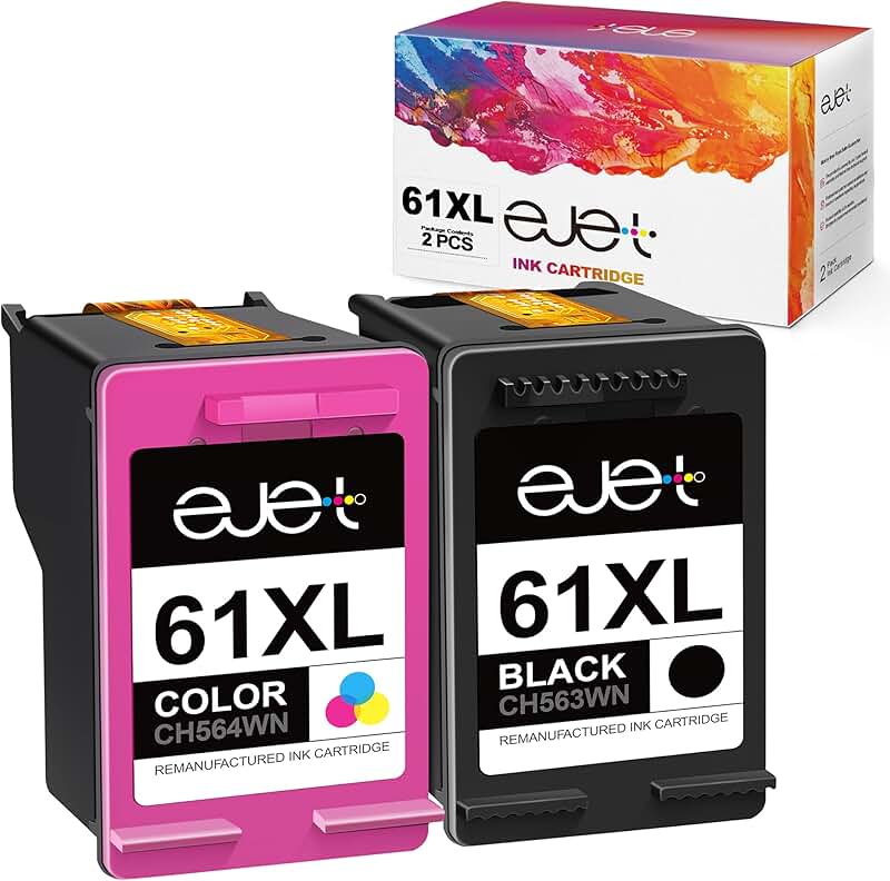 hp ink cartridge 61xl combo pack