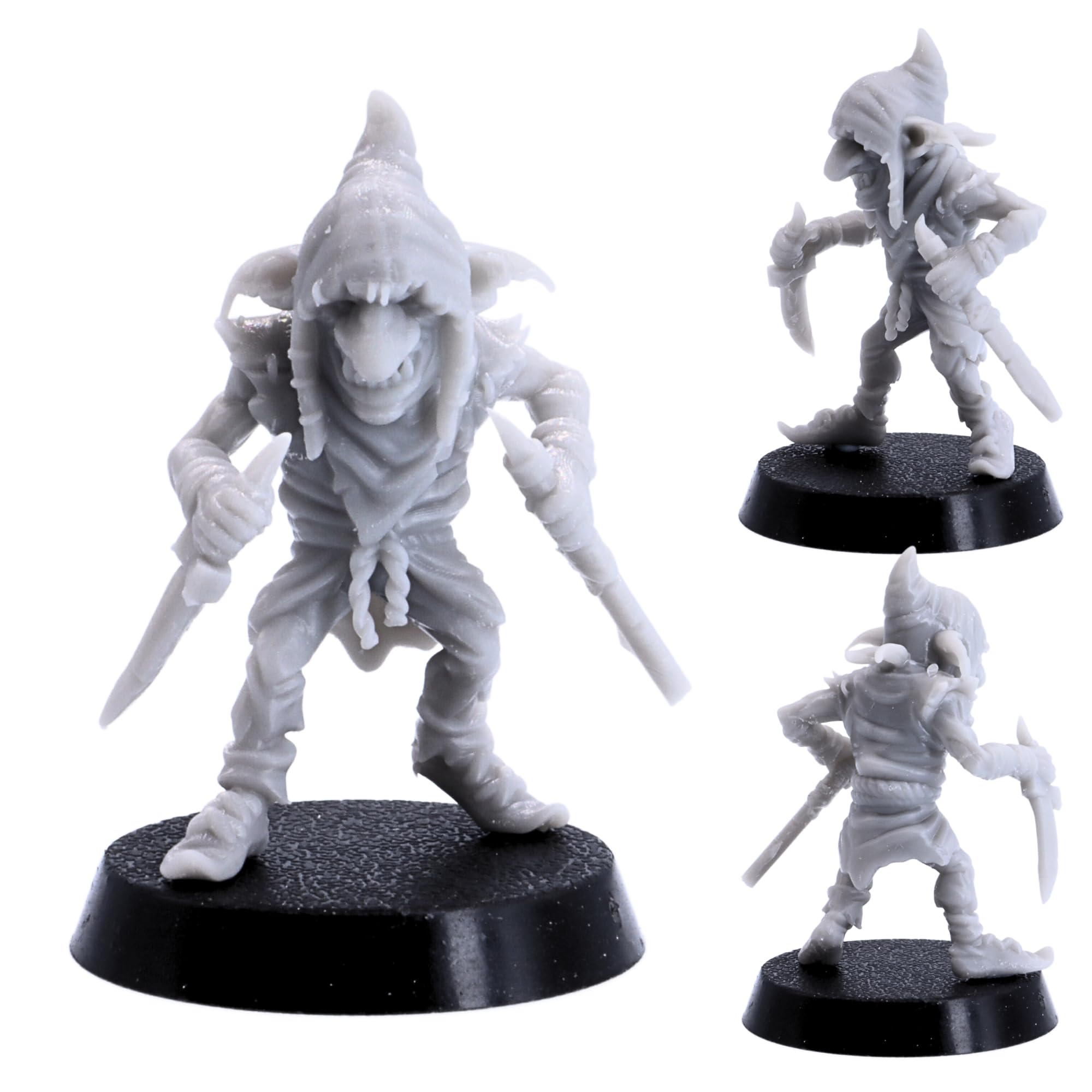 Tribal Goblin Tribe Unit Miniature Figure for 32mm Dungeons and Dragons Miniature Gaming - Image 3
