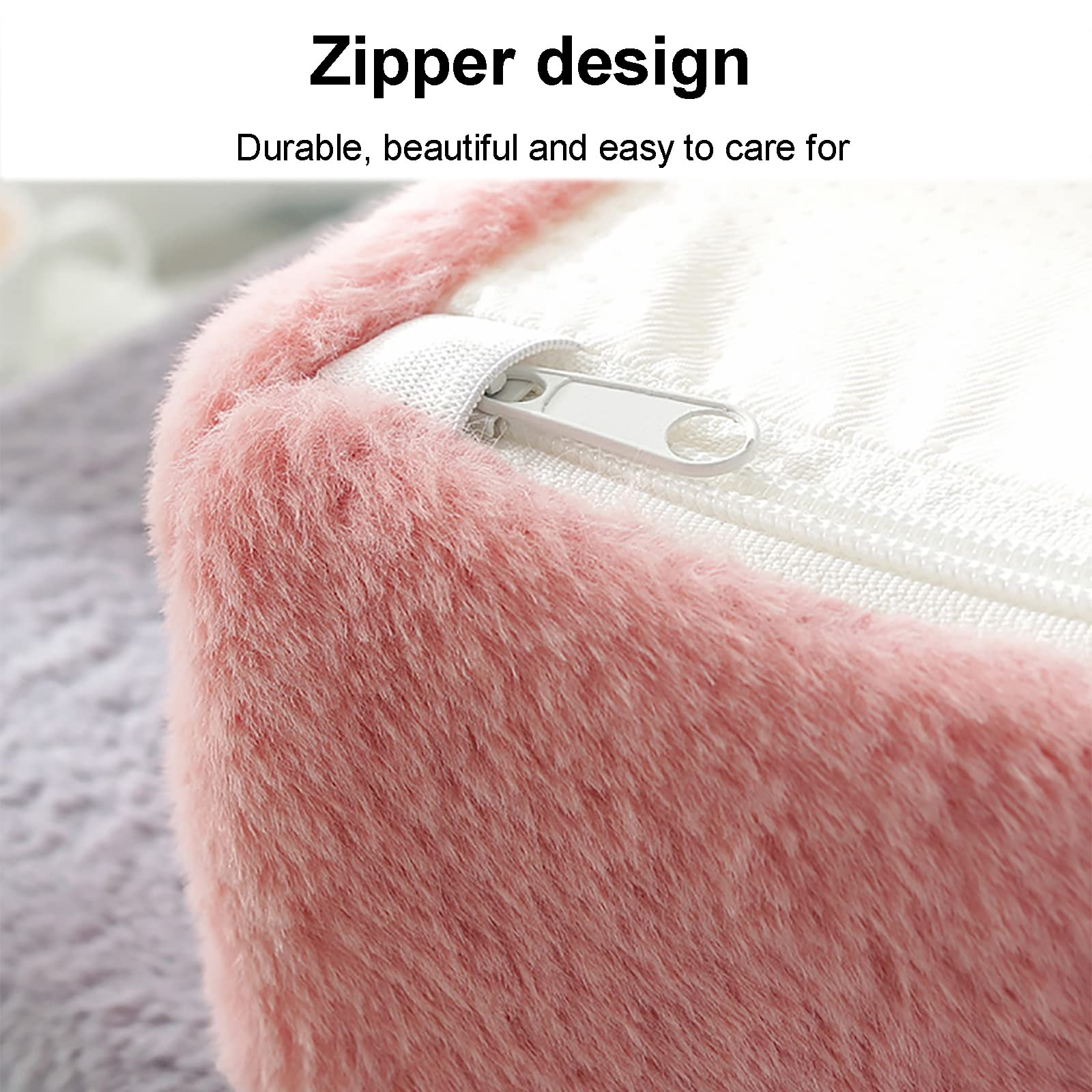 Moderno Cuscino per Seduta,Peluche Quadrato Antiscivolo Cuscino per Sedia Comfort Morbido Cuscino per Sedile Fodera Lavabile, Tinta Unita Memory Foam Cuscino per Sedia per Cucina Sala da Pra