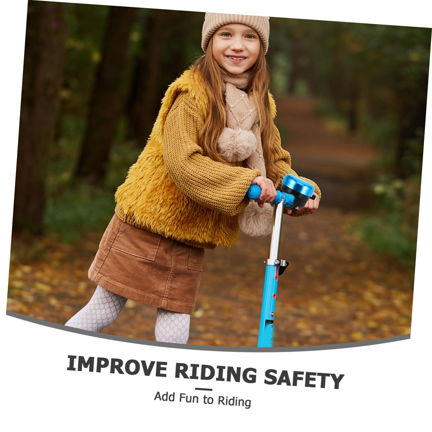 10 Stück Fahrradklingel Shark Design Laut Aluminiumlegierung Einfache Montage für Jungen Mädchen Roller Laufrad Zubehör Sichere Attraktive Klingel für Kinderlenker