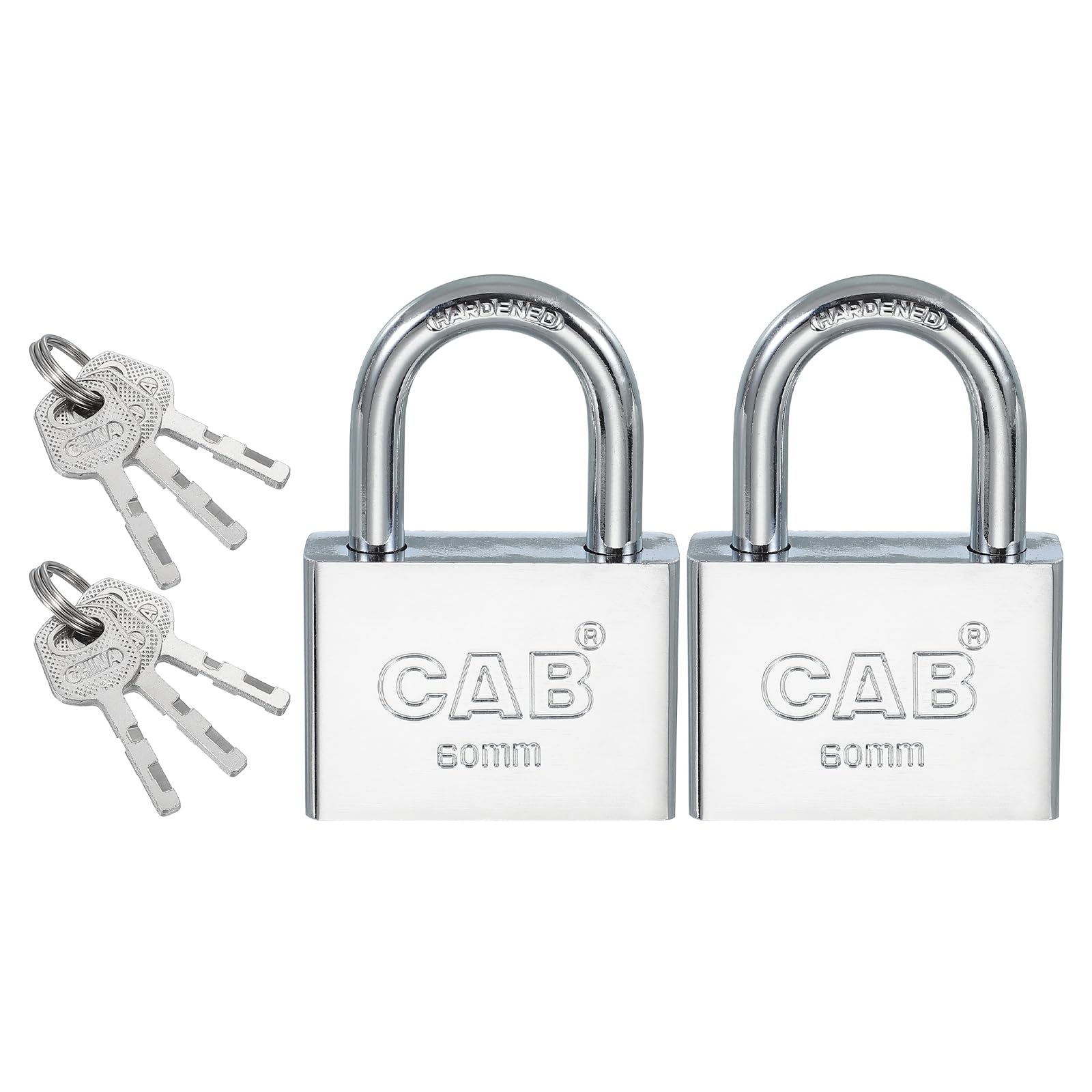 PATIKIL Pin Tumbler Padlock 58mm (2-1/4")