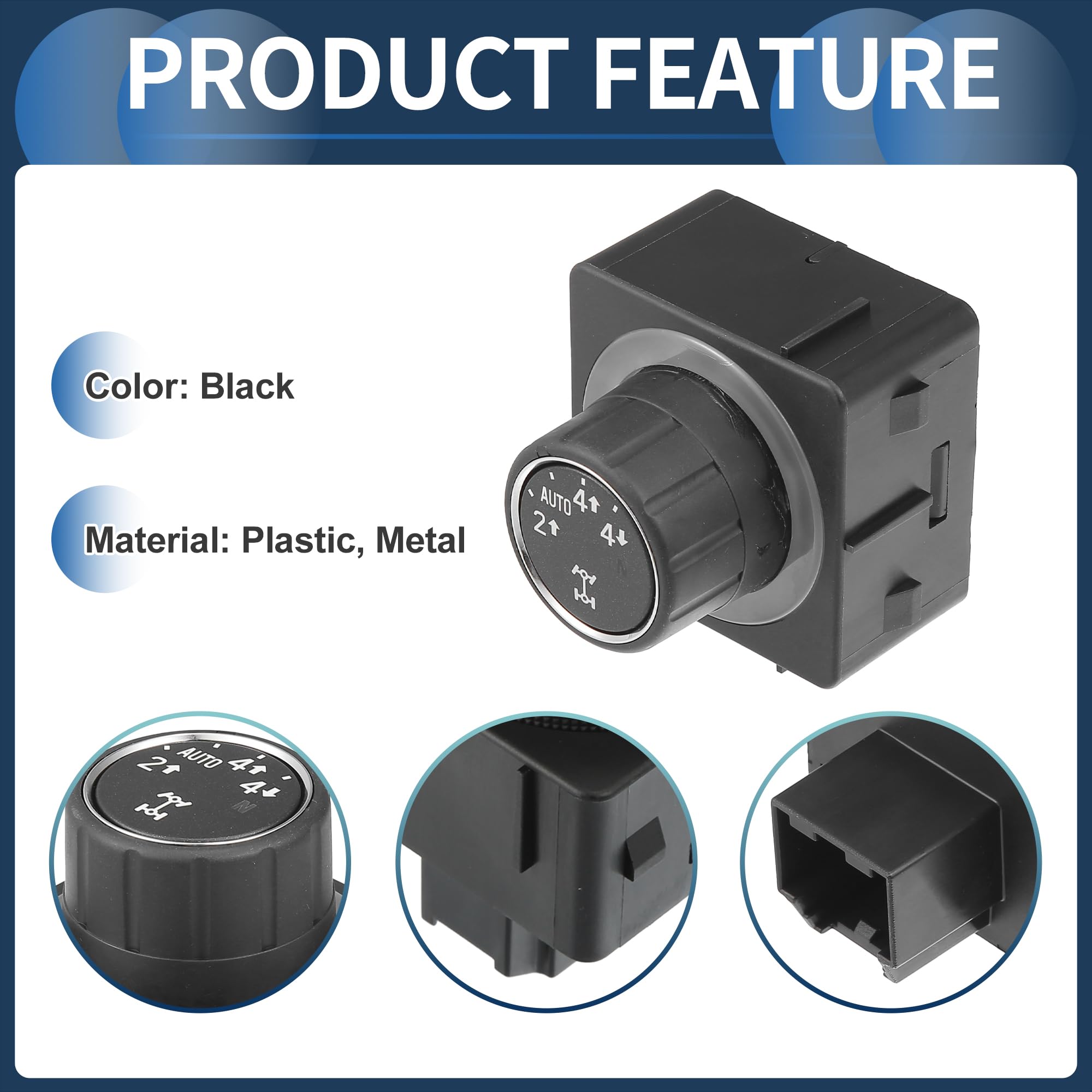 Suburban 4x4 Switch INFINAUTO 4WD Four Wheel Drive Switch, 4WD