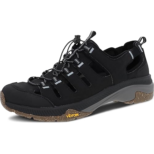 Dansko Mia Performance Outdoor Shoe for Women - Waterproof Leather and Super Durable Vibram ECOSTEP Outsole, Slip-Resistant on Outdoor Snow and Dry Surfaces