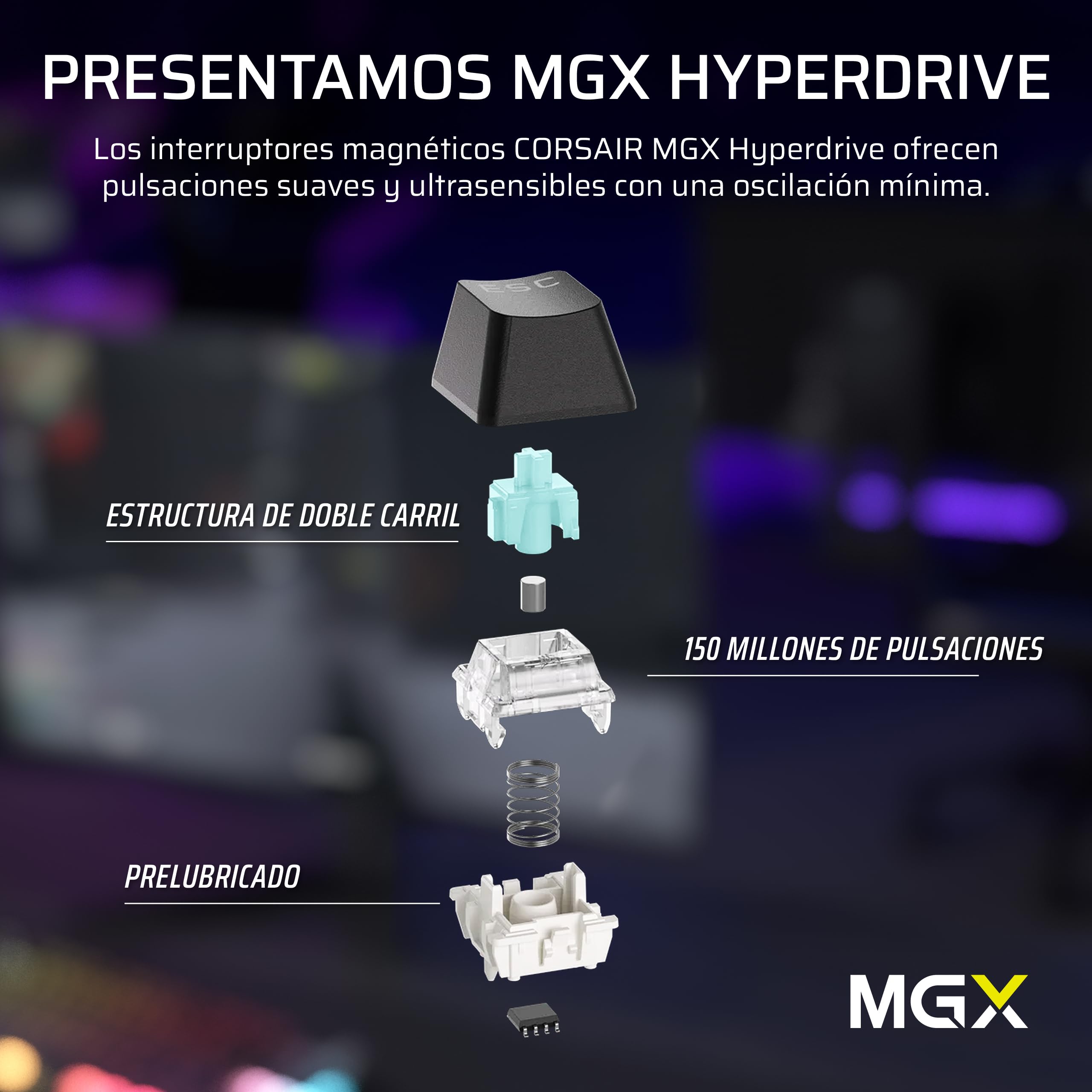 Corsair K70 Pro TKL + Elgato Stream Deck Mini Paquete - Teclado para Juegos con Cable Magnético-Mecánico con Studio Controller para Zoom, Teams, PowerPoint, MS Office, etc, Compatible with PC/Mac
