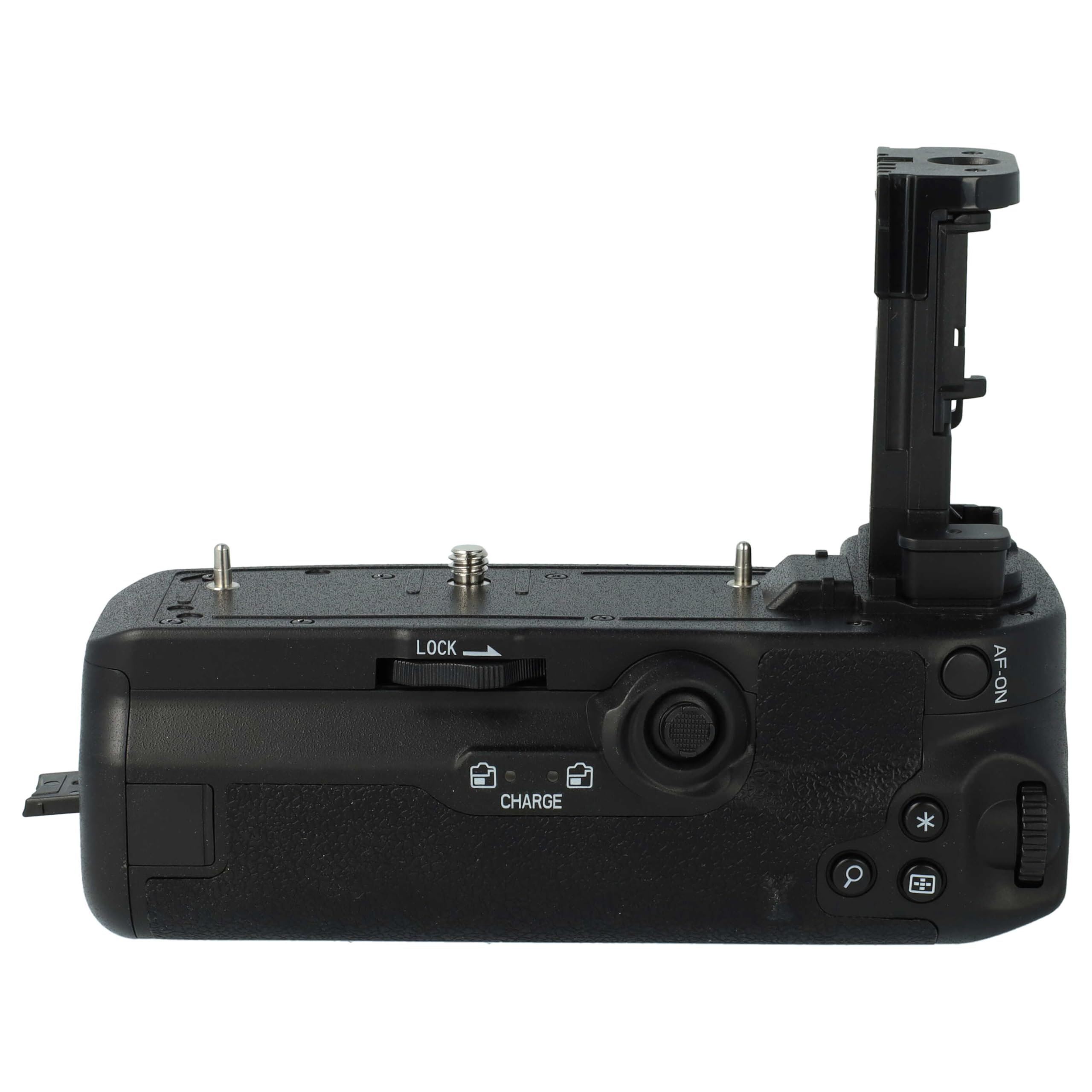 vhbw impugnatura battery grip sostituisce Canon BG-R10 per fotocamera reflex, plastica/metallo