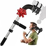 LifePro Massage Gun Holder for Back - Ergonomic Massage Gun Extension Handle - Compatible with All Major Brands - Portable, Lightweight, Targets Hard-to-Reach Areas