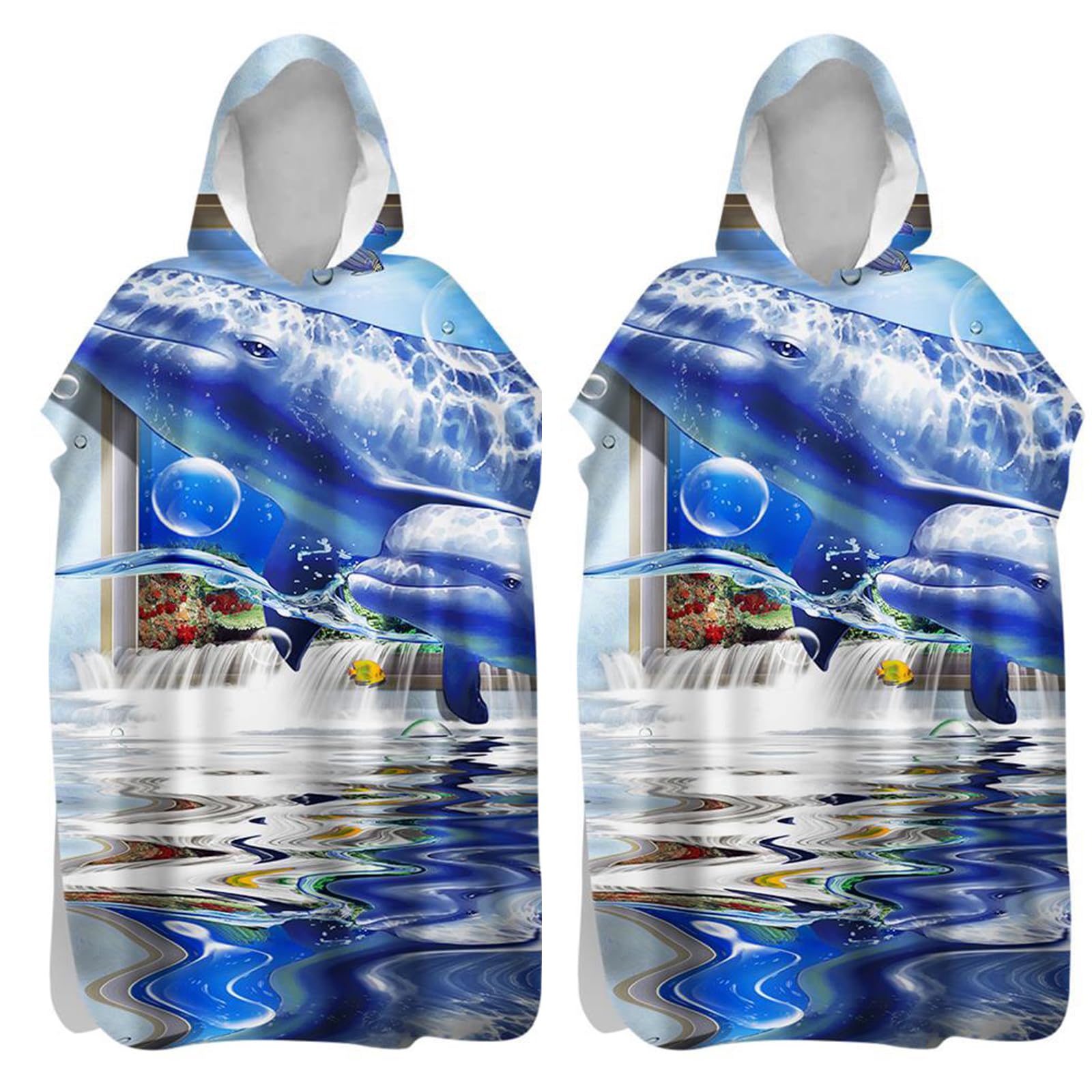 Premium Kapuzenhandtücher für Kinder Weicher Strand oder Bad Cartoon Strand Schwimmen Abdecken für Kinder Kleinkinder,Type4,80cm