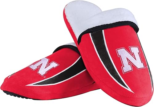 FOCO NCAA Mens Sherpa Slide Slippers