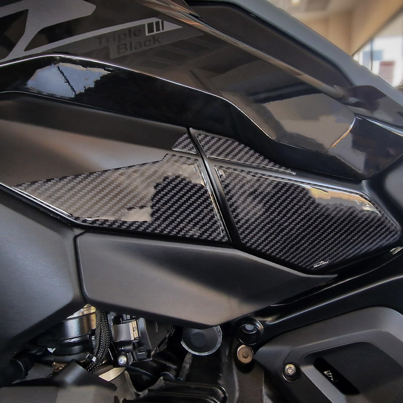 Resin Bike Autocollant Moto Compatibles Avec BMW R 1300 GS Triple Black  2023-2025. Protection Zone