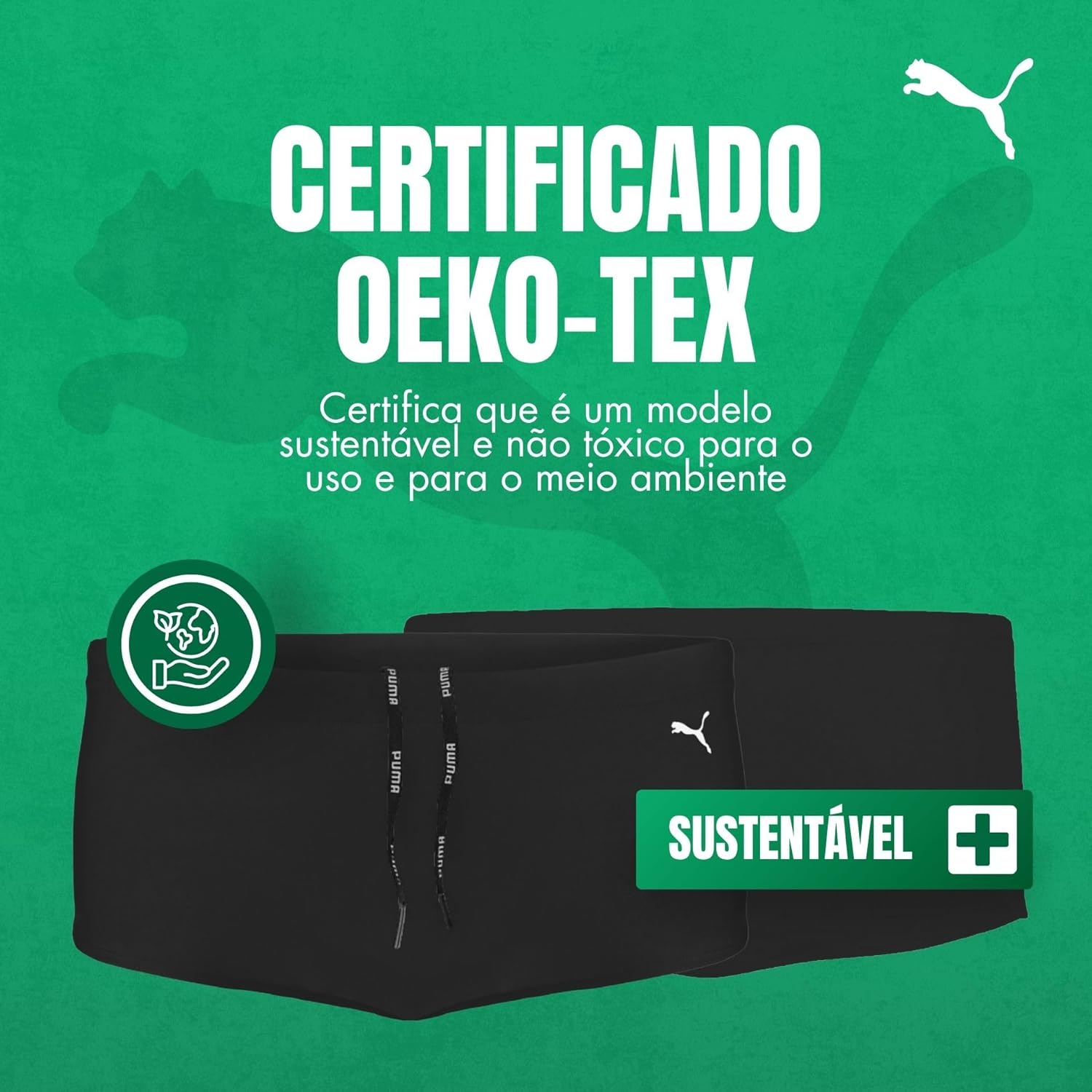 Sunga Puma Lateral Larga UV50+ Cordão Ajustável Xtra Life Piscina Praia Masculino Adulto em promoção! Veja a oferta e mais achadinhos de Moda praia 8 Hoje é o melhor dia para comprar Sunga Puma Lateral Larga UV50+ Cordão Ajustável Xtra Life Piscina Praia Masculino Adulto com aquele preço maroto! Promoção! Aproveite a oferta! 8