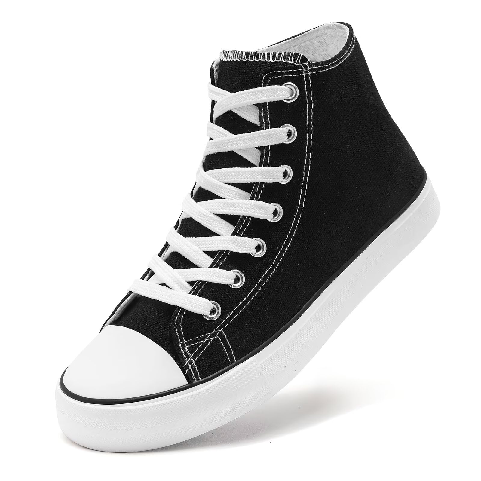 High Top Canvas Sneakers for Women