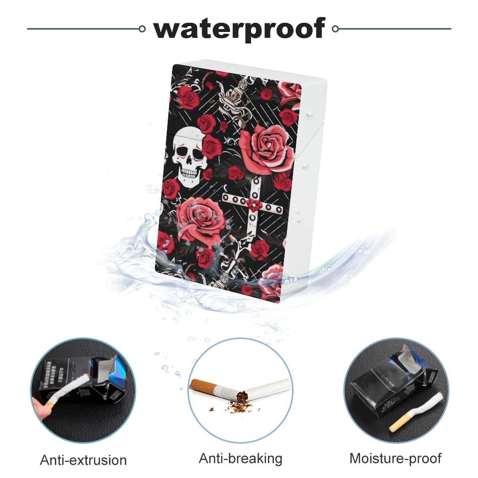 goth cigarette case Amazon.com: Goth Gothic Skull Roses Cigarette Case Box Flip Open Waterproof Cigarette  Holder Box for Men and Women : טיפוח הבריאות והבית