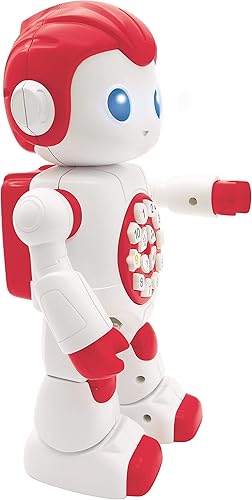 Miniatura 8 de LEXiBOOK Powerman primer juguete interactivo inteligente robot de aprendizaje para niños bailando juega música cuestionario números formas colores