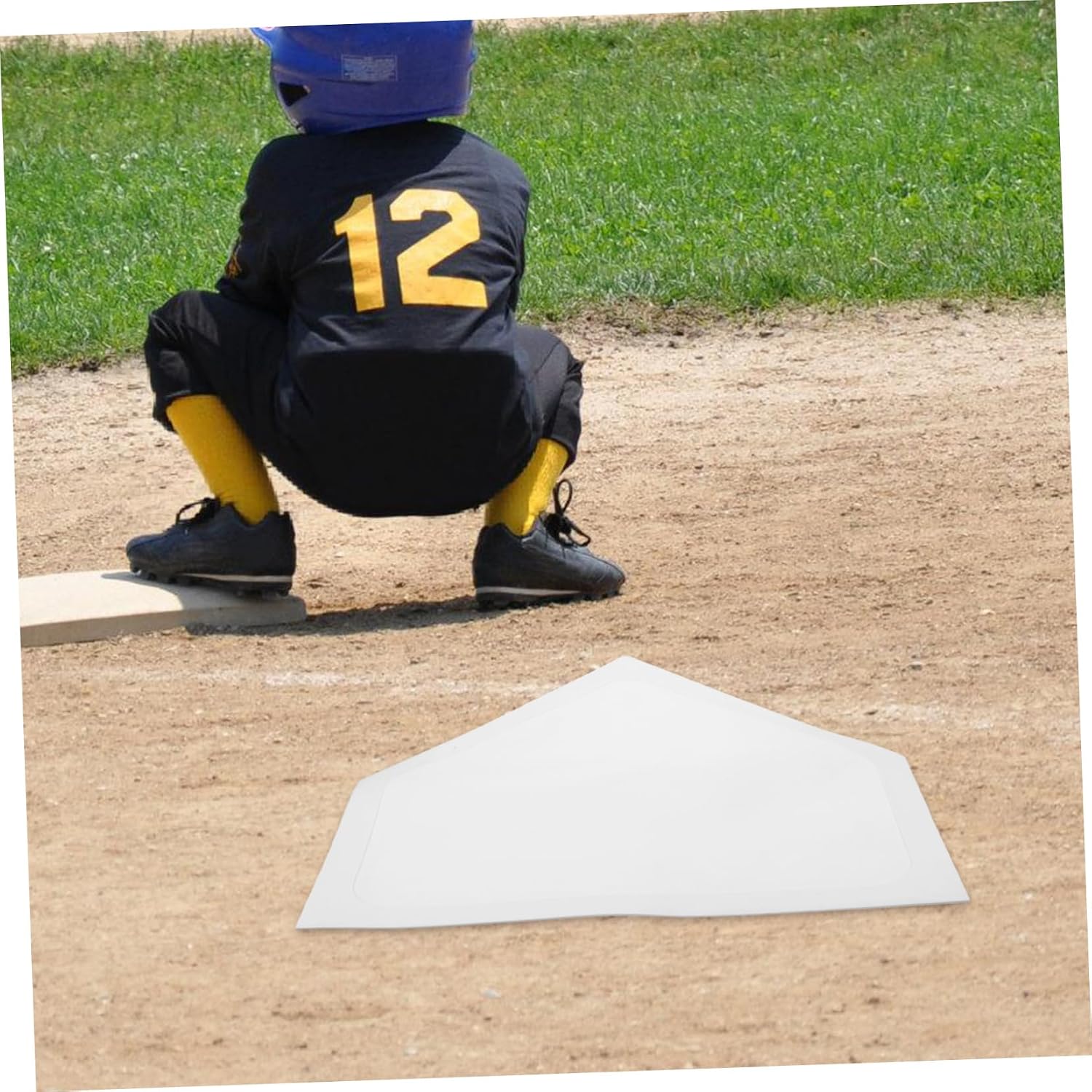 Baseball Training Plate for Pitchers Compact and Lightweight Training Equipment for All Skill Levels Enhances Throwing Motion and Form for Improved Performance