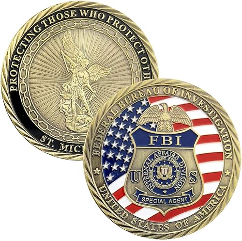 Miniatura 5 de Glamtune Moneda militar de San Miguel de la colección de monedas del FBI de los