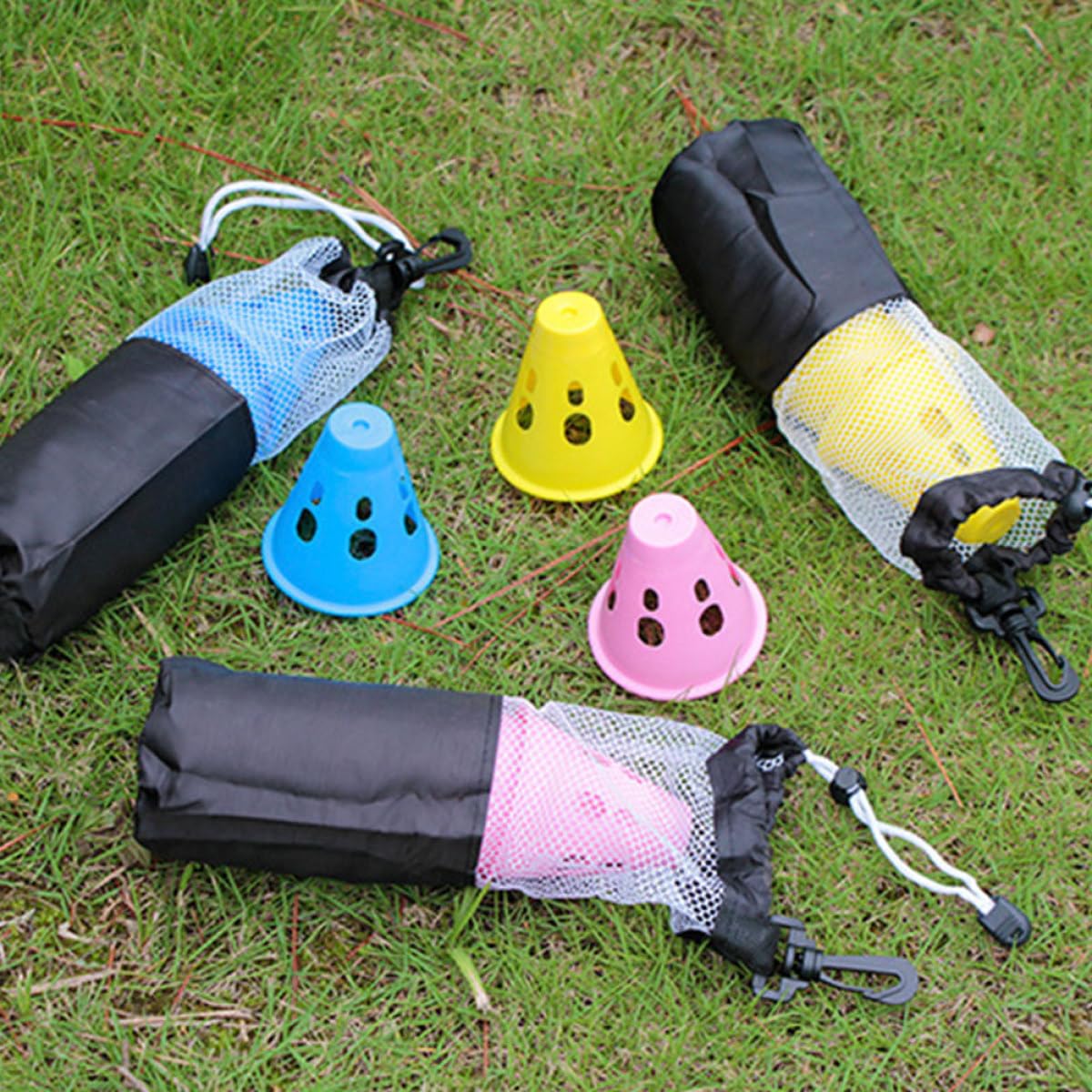 BESPORTBLE Carpa Impermeable Azul para Acampar al Aire Libre