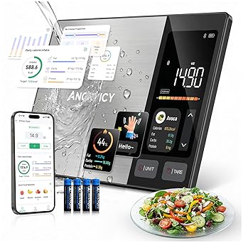 Smart Food Scale with Nutritional Calculator, Free APP with 24
