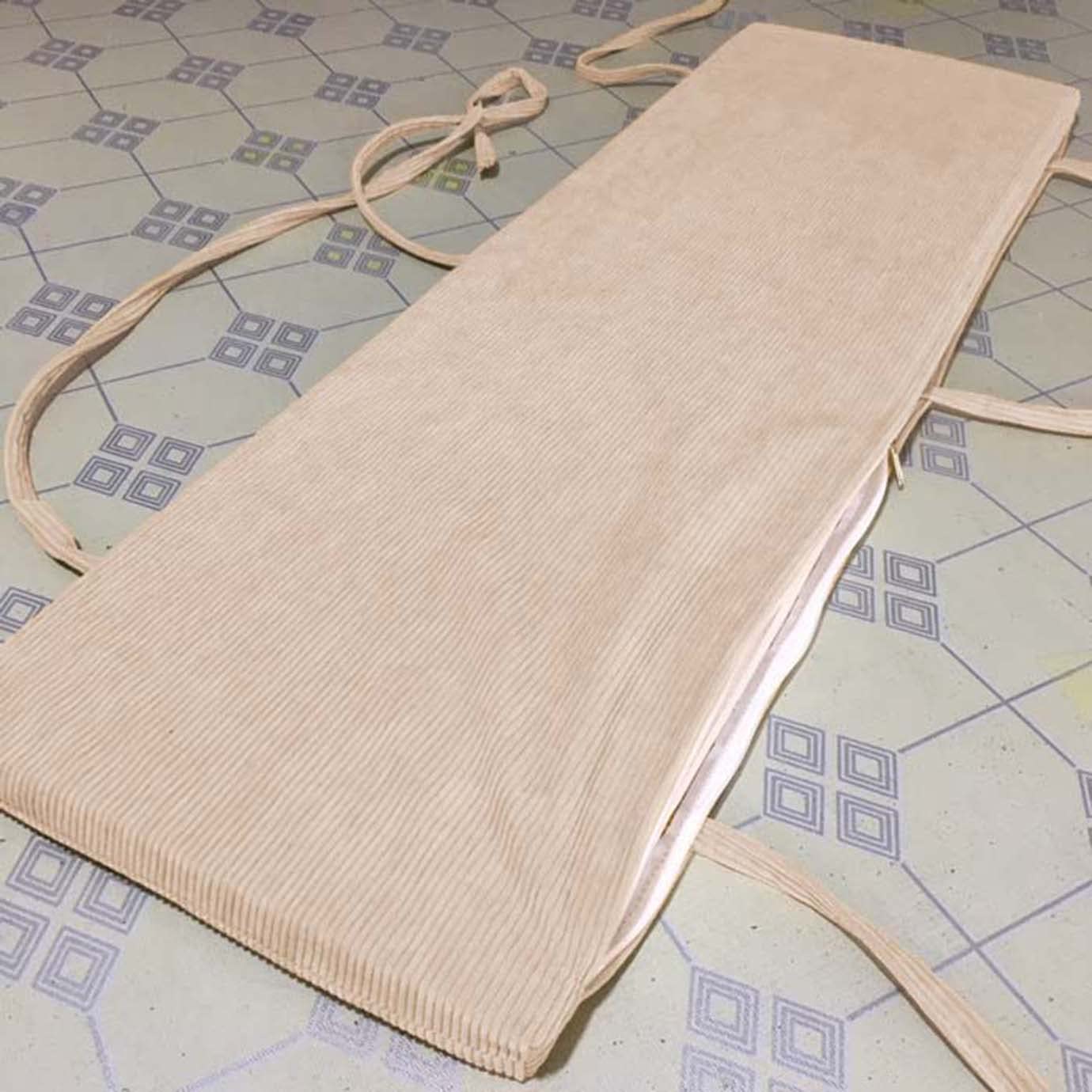 Cuscino antiscivolo per panca e panca da pranzo a 2/3 posti, extra largo, per uso interno ed esterno, perfetto per patio e altalena, 180 x 30 x 5 cm