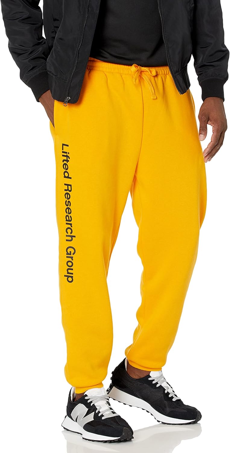 LRG Men's Fleece Athletic Jogger Sweatpants