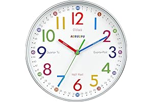 Wall Clock for Kids: Fun and Easy Time-Telling for Little Learners