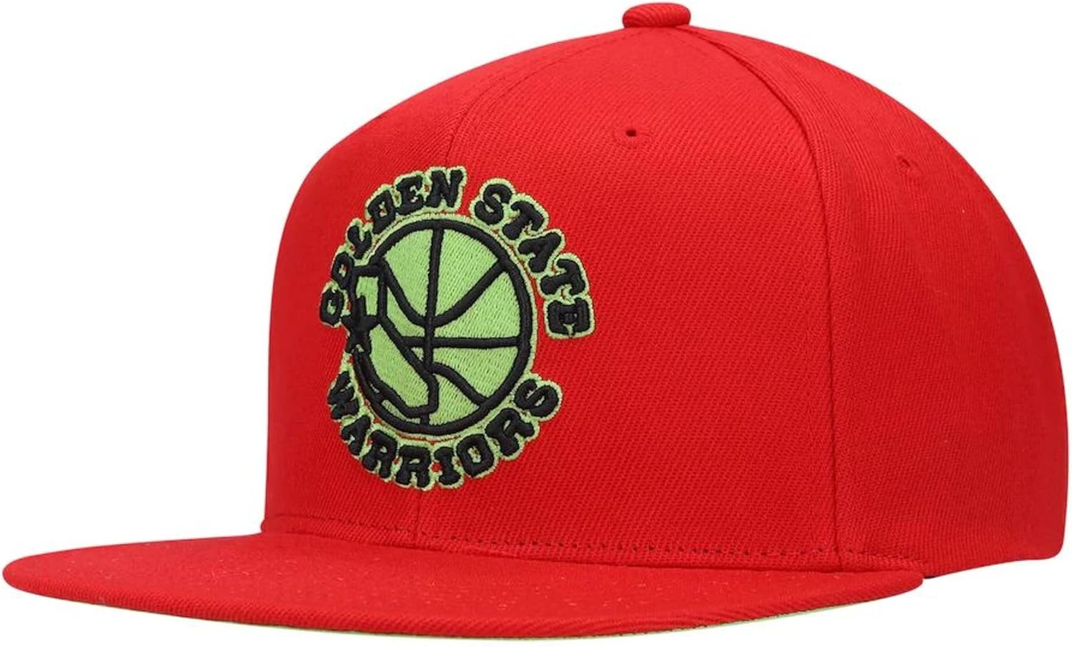 Mitchell & Ness Boston Celtics Hardwood Classics HWC Reverse Candy Snapback Hat, Adjustable Cap - Red