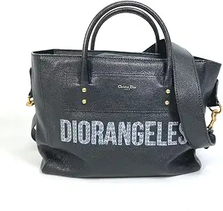 (クリスチャンディオール)Christian Dior ショルダーバッグ 肩掛け DIORANGELS カバン ロゴ スタッズ トートバッグ レザー ユニセックス 中古