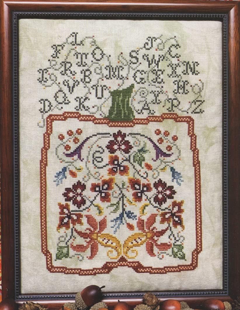 Rosewood Manor S-1291 Paisley Pumpkin Chart by Karen Kluba