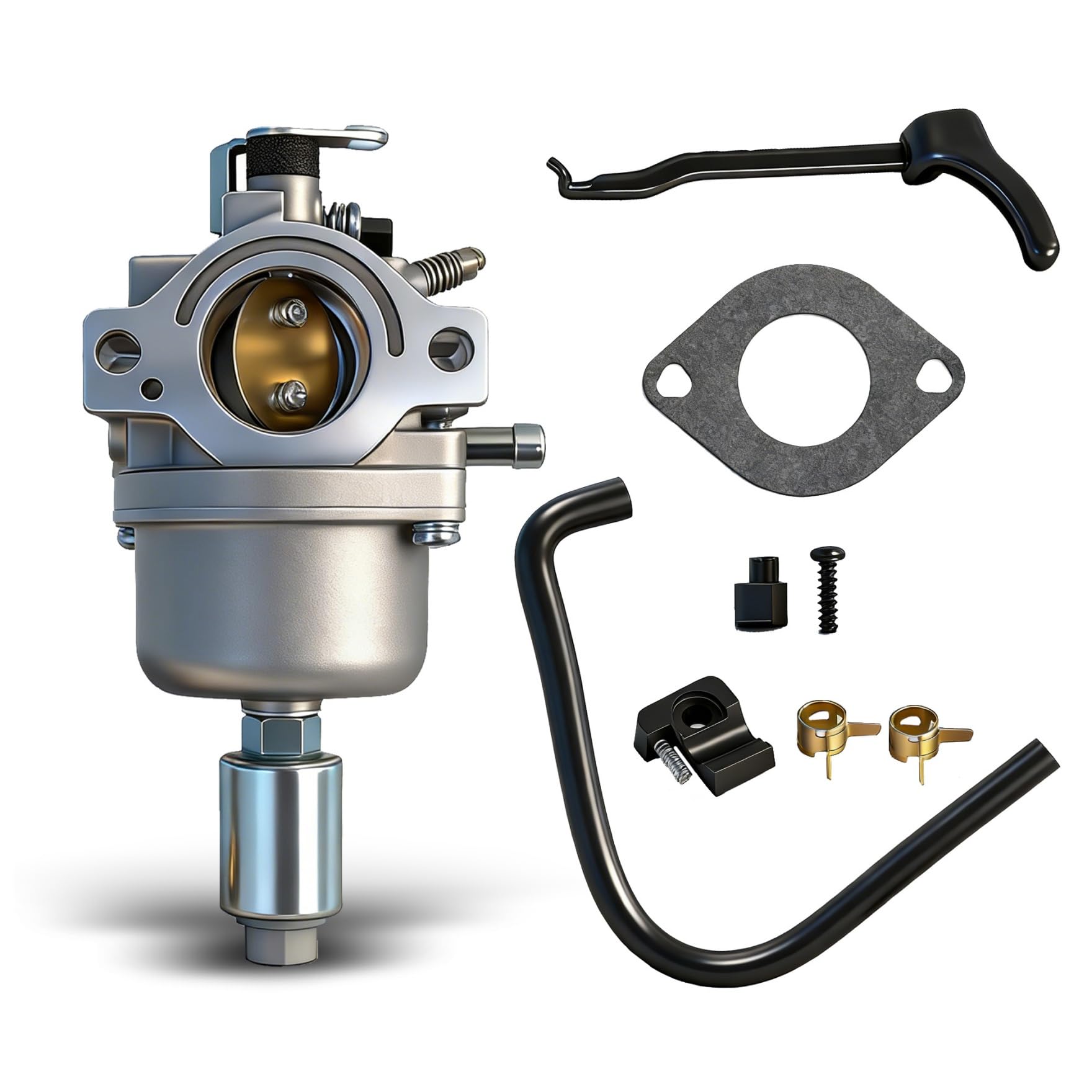 waltyotur Carburetor Replacement for John Deere MIA11491 L100 L105 105 D100 D105 D110 LA115 LA125 17.5-19.5HP and 1642HS 1742HS S1742 Tractor Lawn Mower