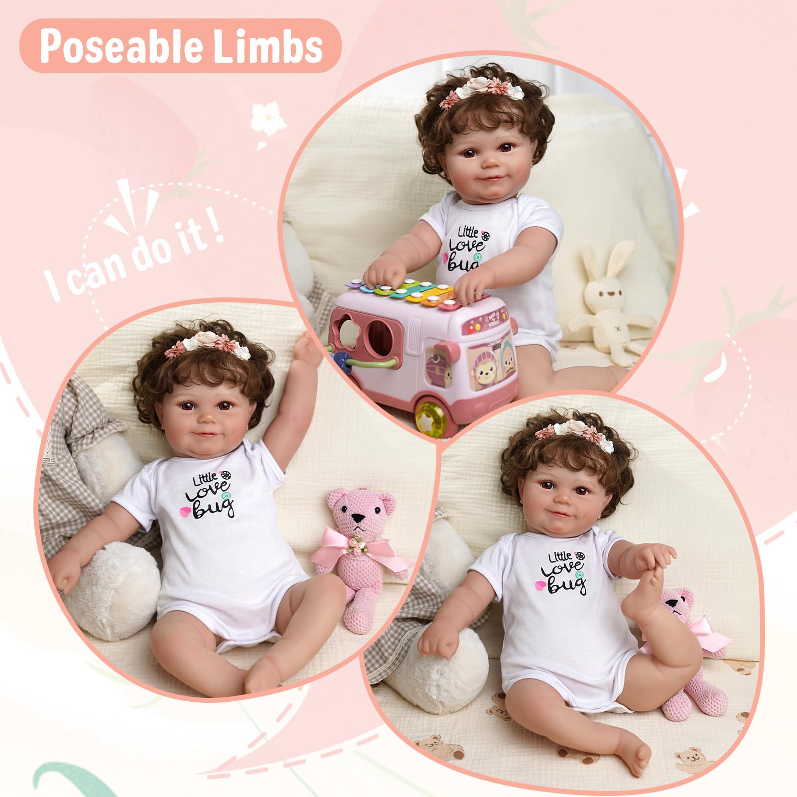 Nenuco Bambola ZIYIUI Bambola Reborn Bambole Rinato Bambino Rinato