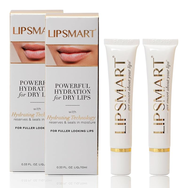 LipSmart Bálsamo labial hidratante, embalagem com 2 unidades