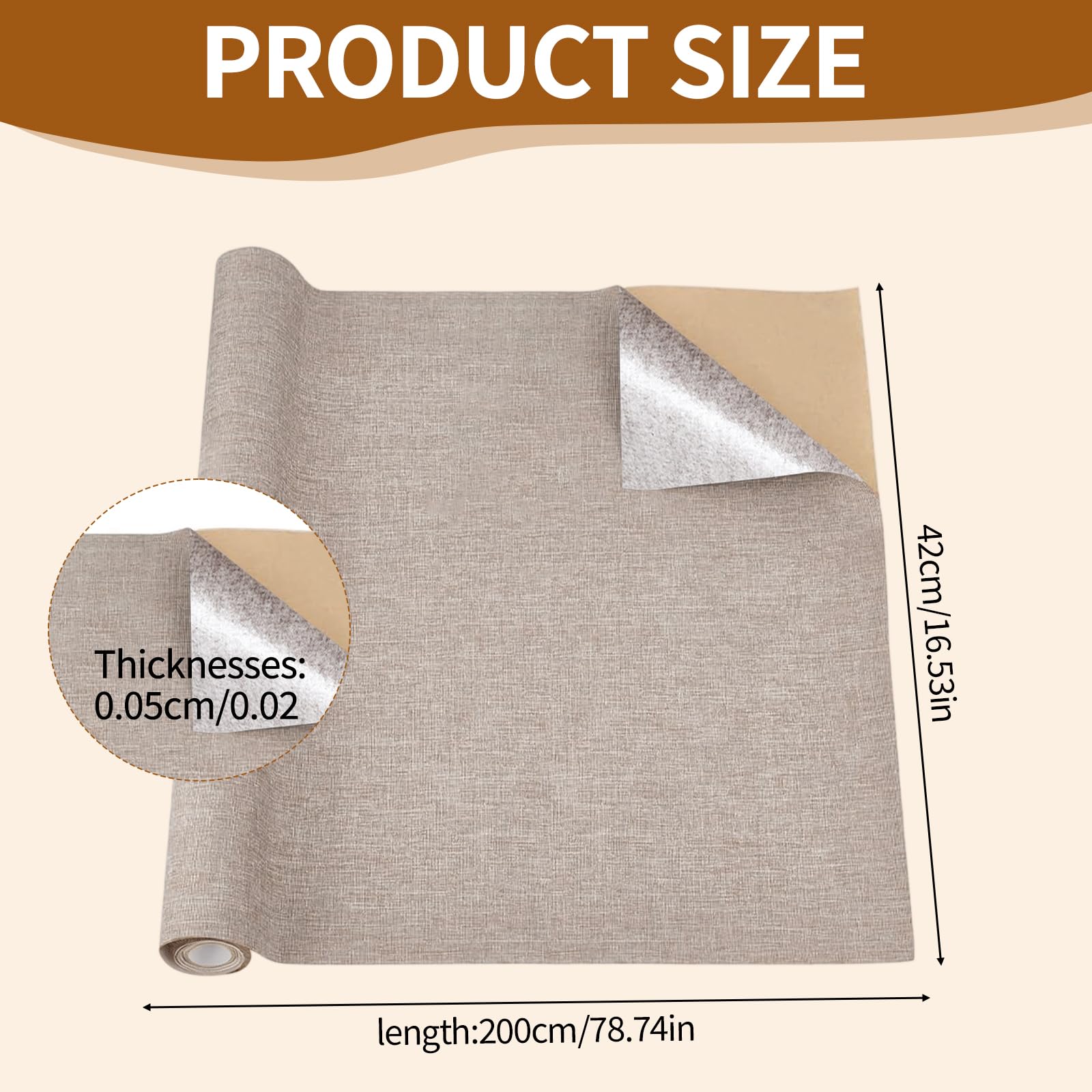 78 X 16 Book Binding, Book Cloth Books Binding Cloth for Gift Box Making and DIY Crafts - Image 2