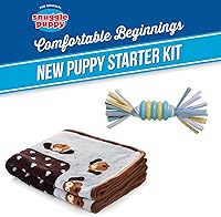 Vista 4 de SmartPetLove Original Snuggle Puppy Essentials Kit de Inicio – Cachorro con Latido del Corazón para Perros – Ayuda Calmante con 3 Paquetes de Calor