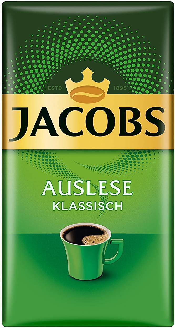 Auslese Elite Classic Ground Coffee 500 Gram / 17.6 Ounce (Pack of 1)