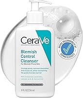 CeraVe Blemish Control Face Cleanser with 2% Salicylic Acid & Niacinamide for Blemish-Prone Skin 236ml