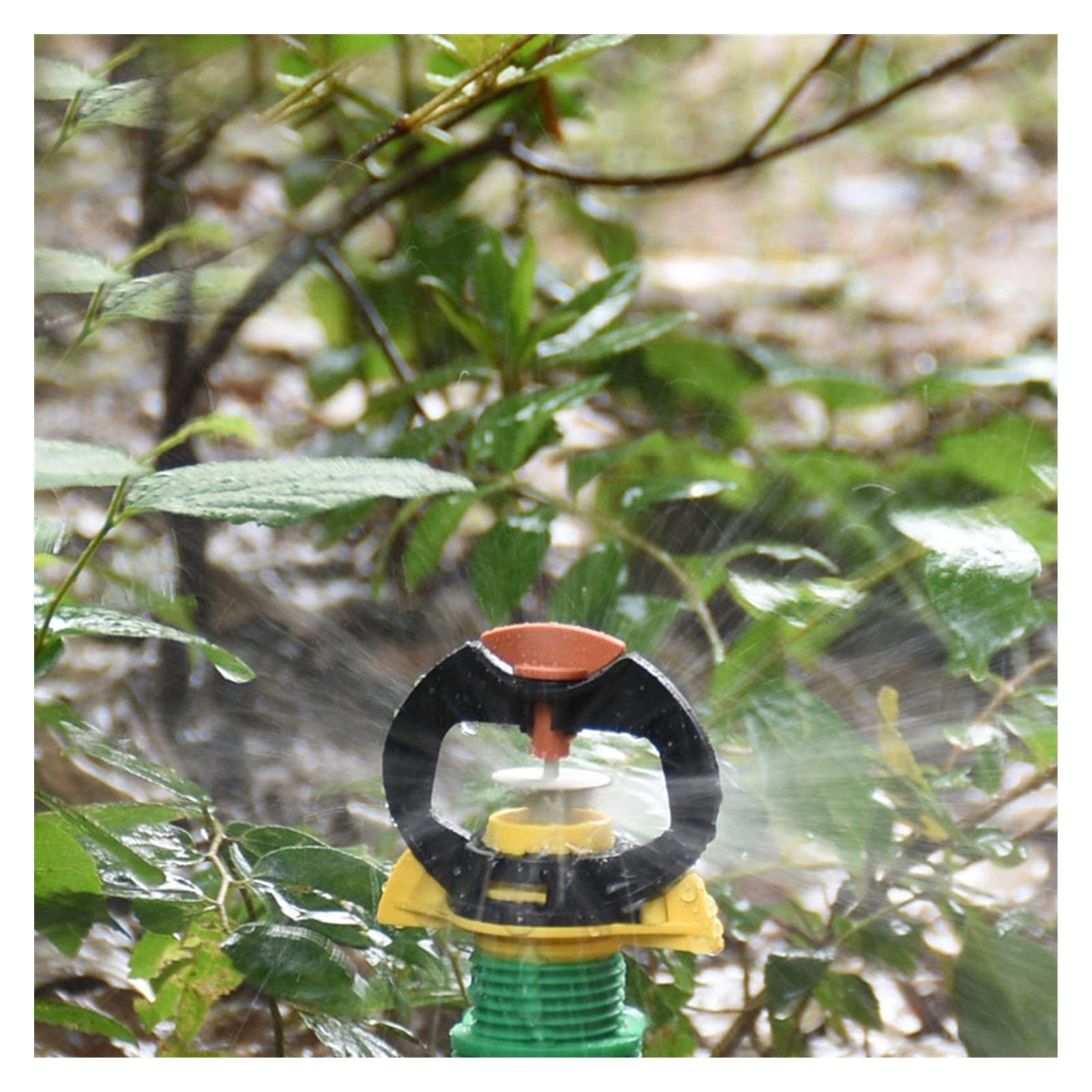 Connettore del Tubo Flessibile 1/2 3/4 Rotante Sprinkler Garden Watering Rain-Simile Rotante Pop-up di spruzzatore Giardino irrigazione del Prato 30pcs (Color : 1I2 3I4)