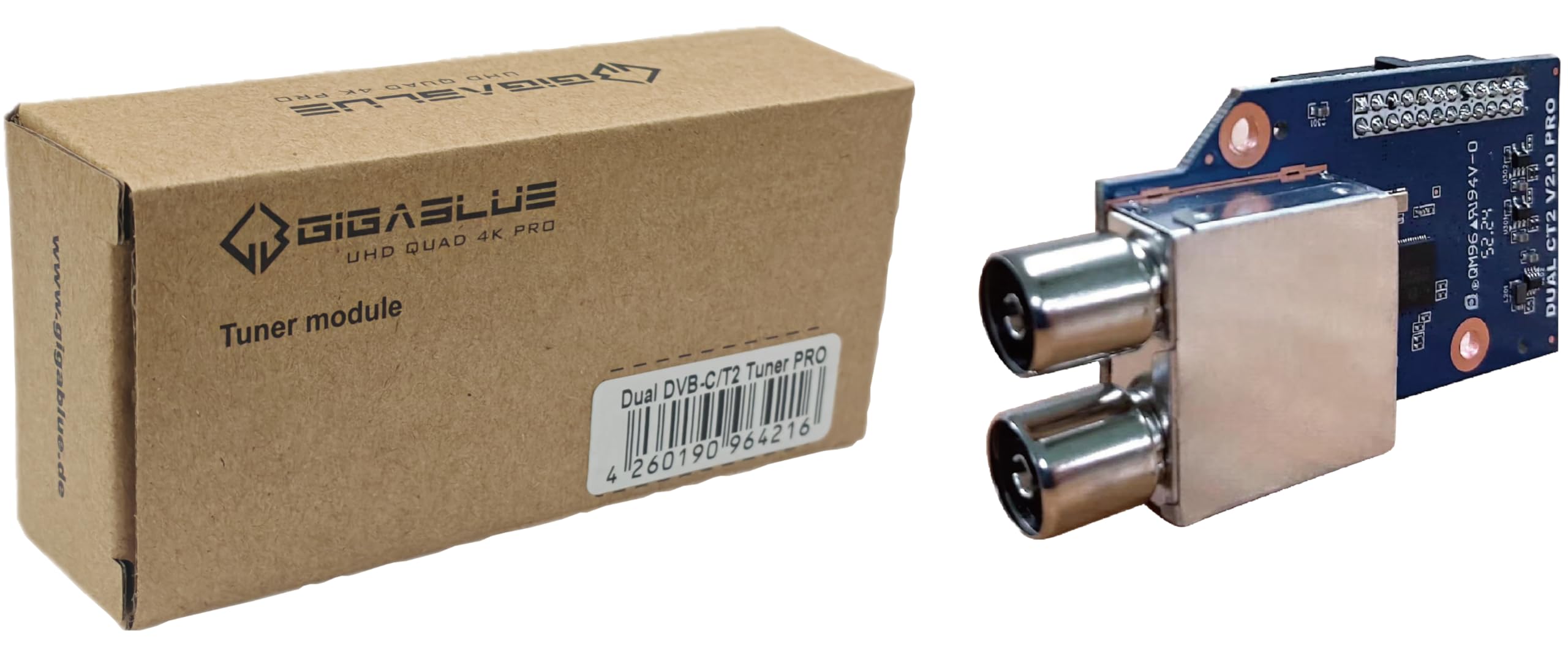 GigaBlue Dual / Twin DVB-C/T2 Tuner PRO