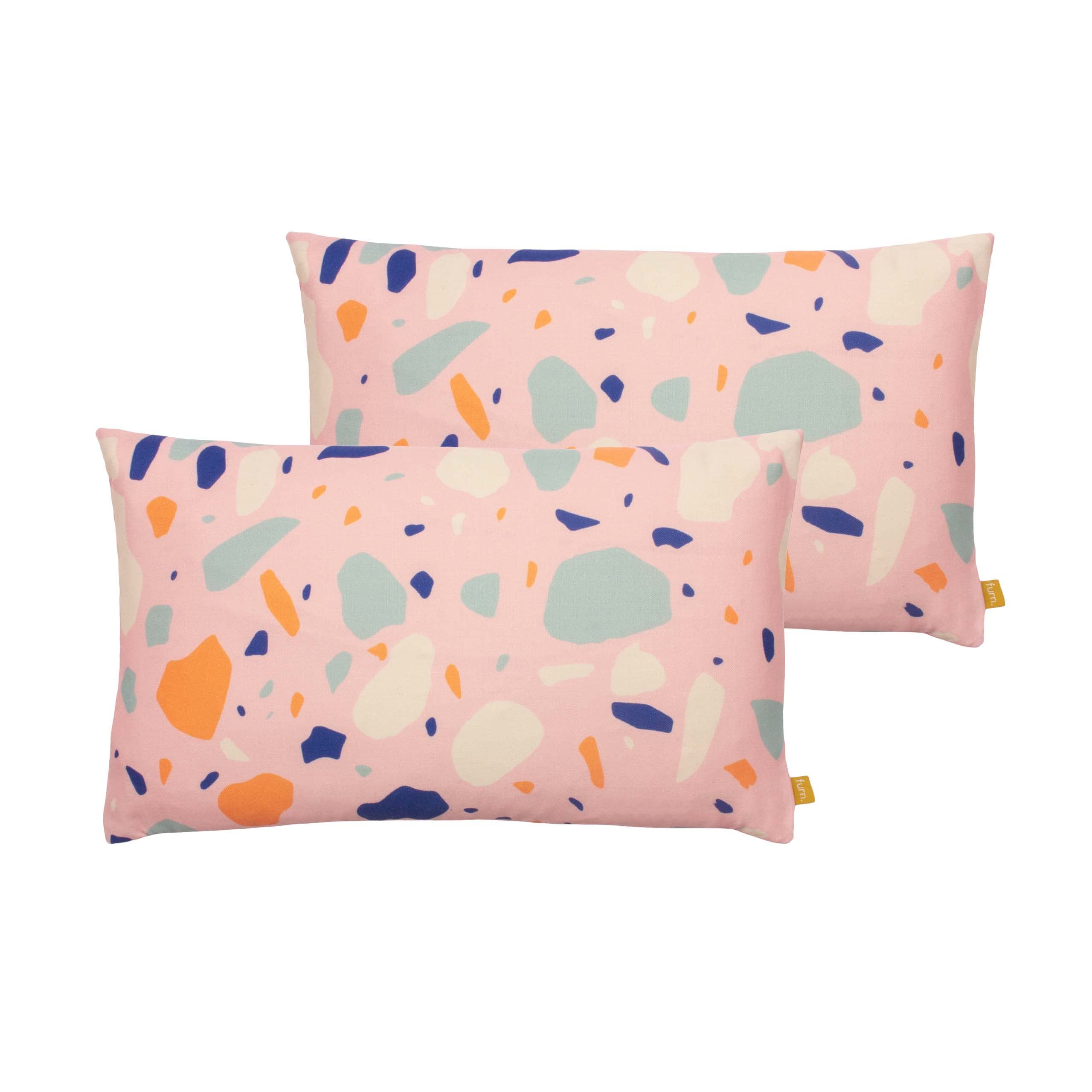 furn. Terra Feather Filled Cushions Twin Pack