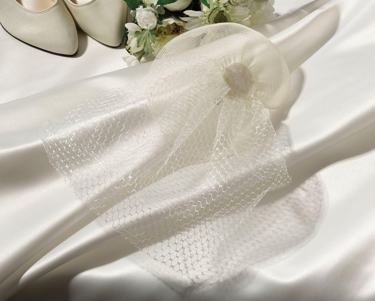 Lillian Rose Veil Headpiece, Ivory