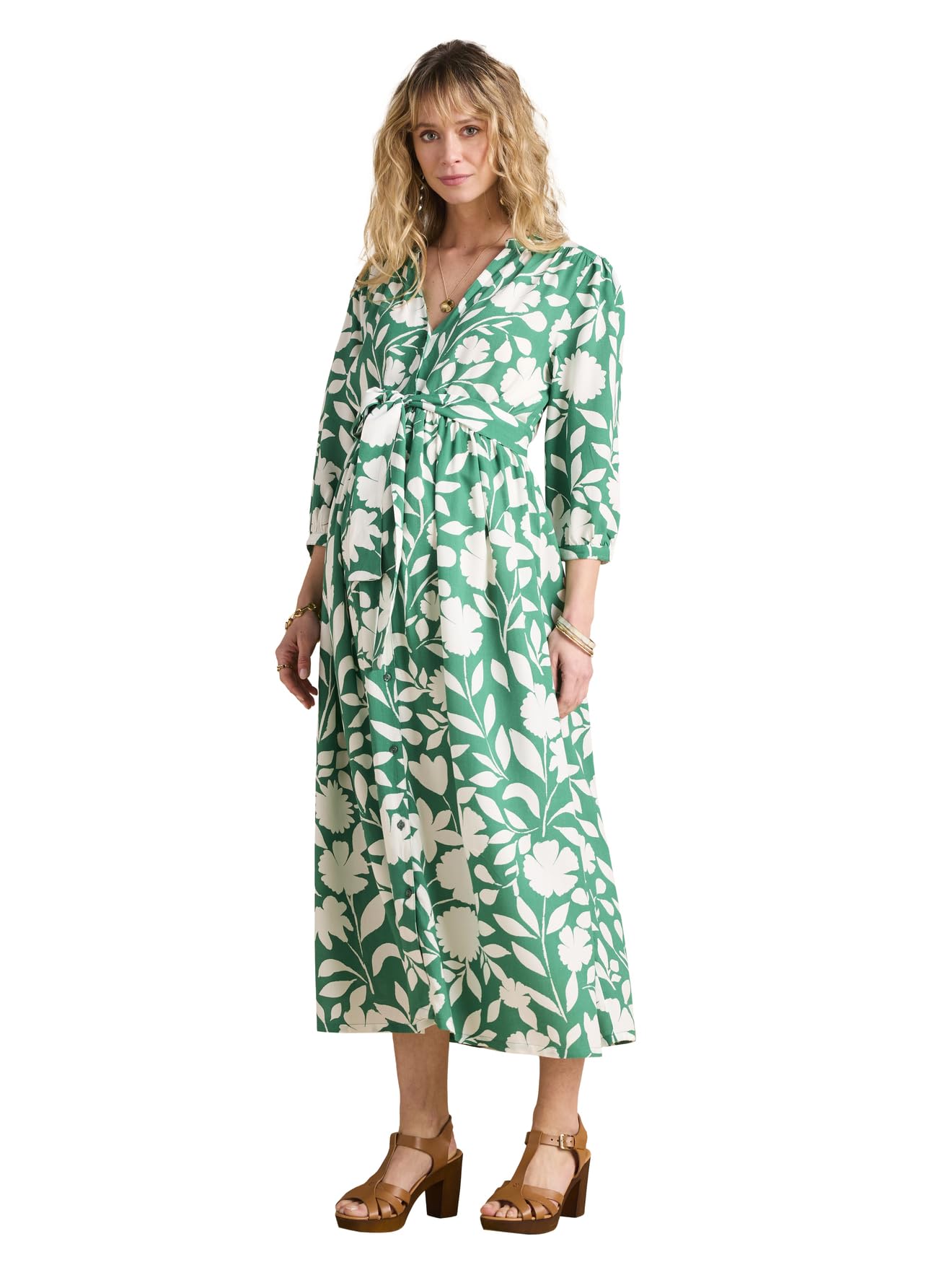 ENVIE DE FRAISE Robe Longue Motifs Fleurs Grossesse et Allaitement