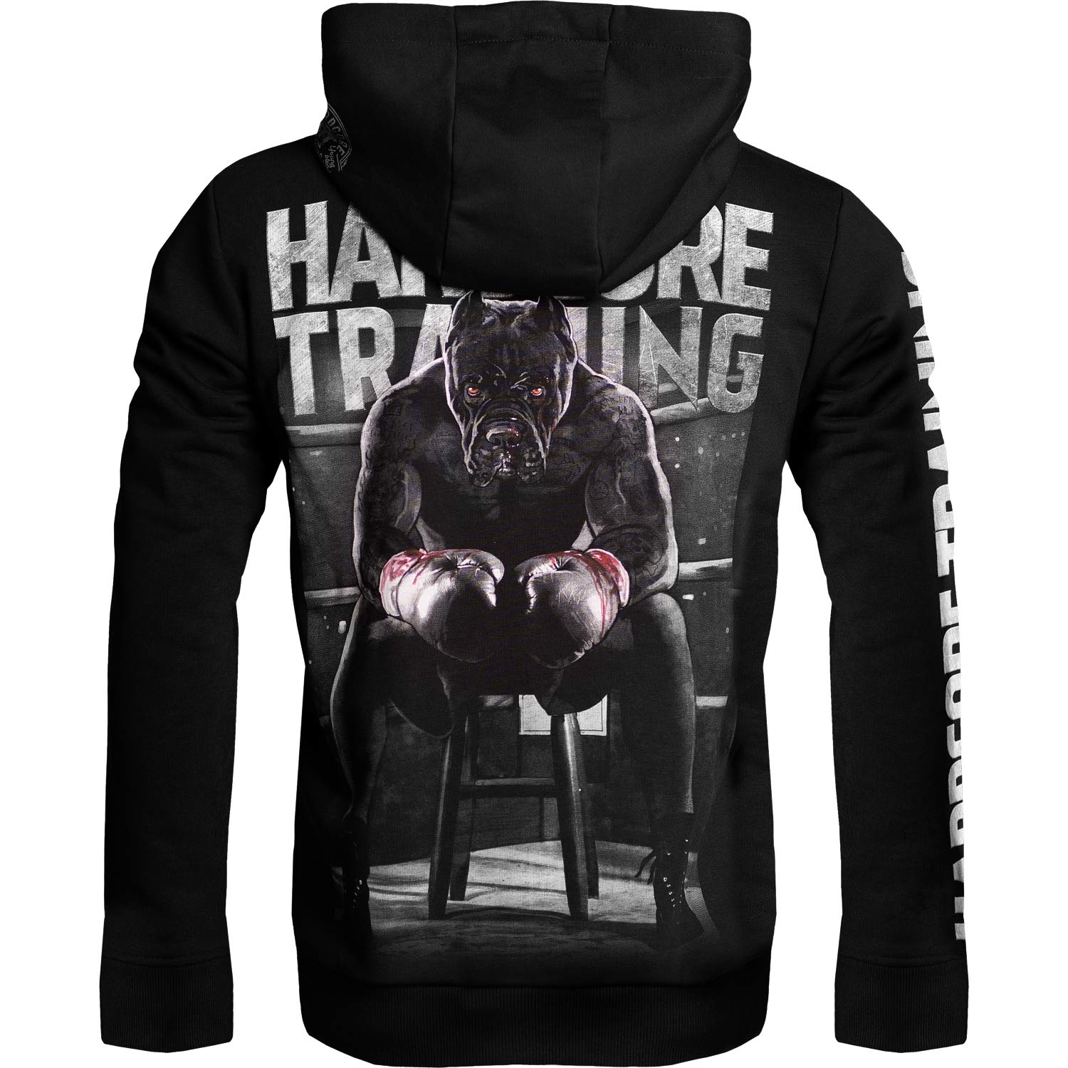 Hardcore Training The Moment of Truth Hoodie Men's Capucha Sudadera Hombre Fitness Ejecutar Workout Running Camisa de Entrenamiento Sweatshirt