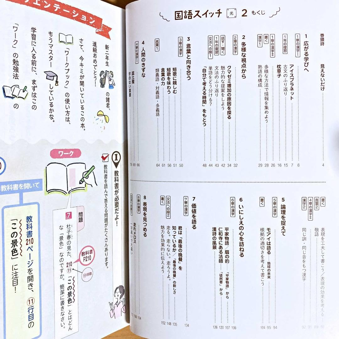 Amazon.co.jp: 令和5年度 国語スイッチ2 光村図書版生徒用解答解説書付