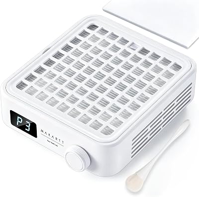 Makartt PocketSized nail dust collector for resin sanding dust